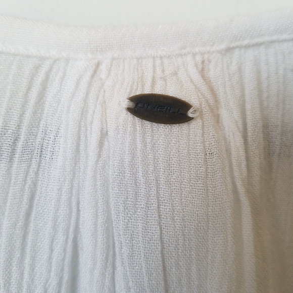 O'Neill women's white flowy Bell sleeve blouse - Picture 11 of 12